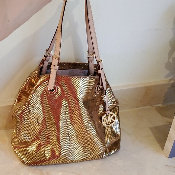 MICHAEL Michael Kors Handbags - Metallic Gold MICHAEL by Michael Kors Shoulder Bag